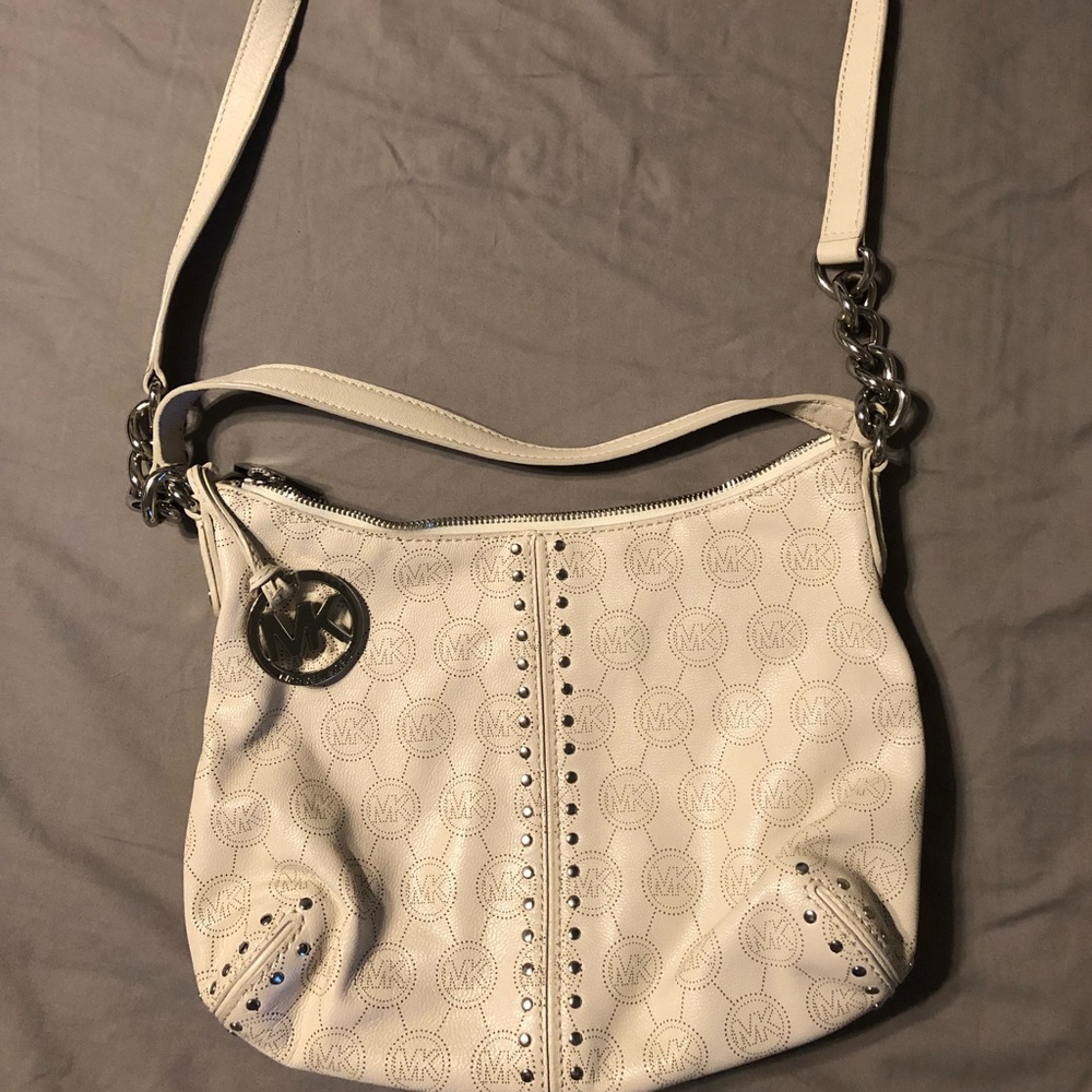 Michael Kors purse real leather beautiful 🤩